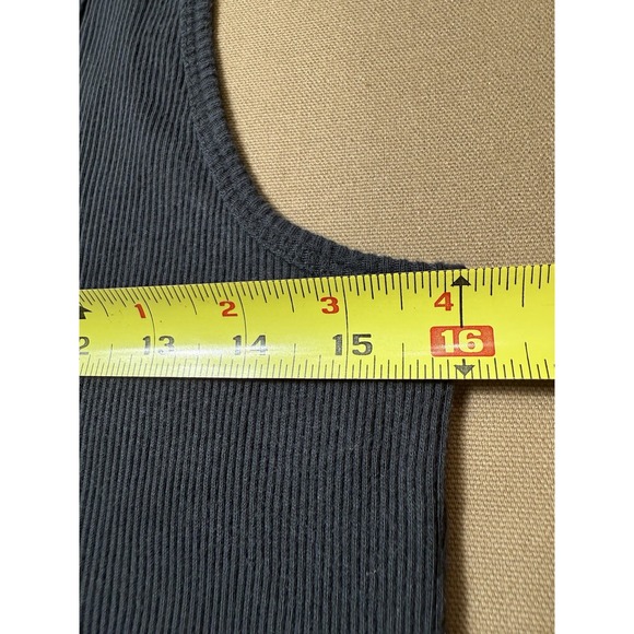 Adidas Alabama Crimson Tide Tank Top Womens Large Black Ribbed NCAA Graphic - Picture 5 of 7